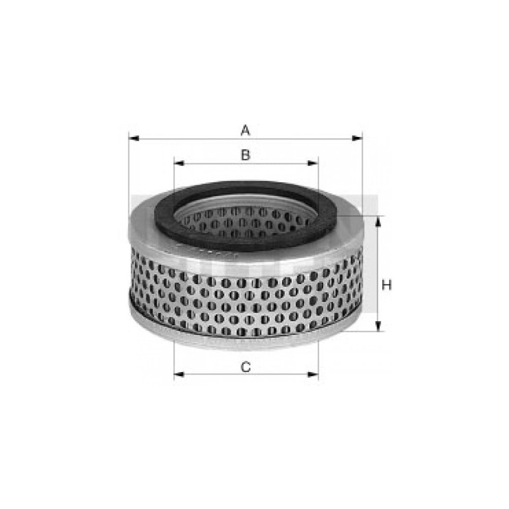 Air Filter, kompresors-ieplūstošais gaiss MANN-FILTER C 33 009