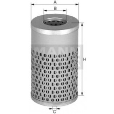 Filtrs, hidropacēlāja sistēma MANN-FILTER H 617 n