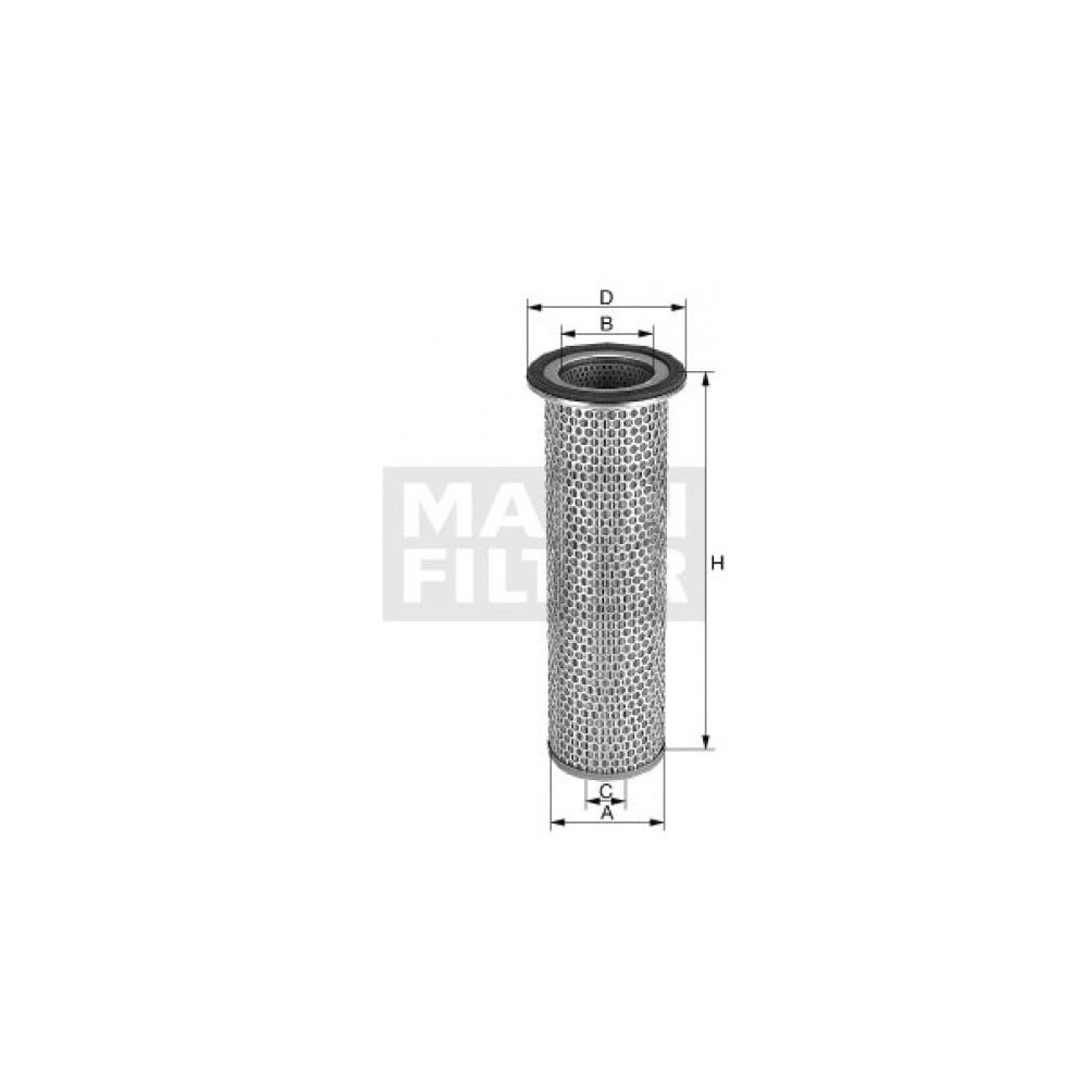 Sekundārā gaisa filtrs MANN-FILTER C 12 100 x