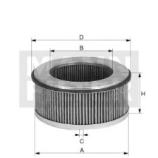 Cabin Filter MANN-FILTER CU 33 128