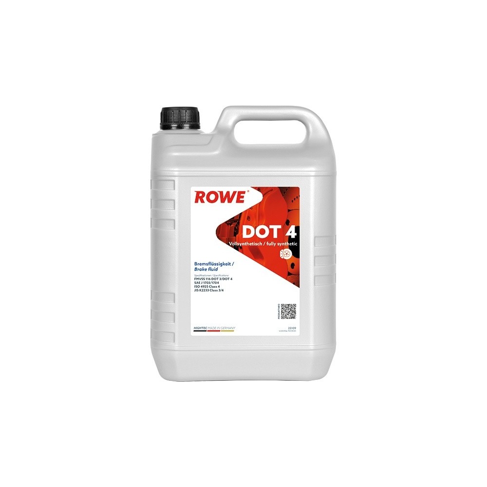 Brake fluid ROWE HIGHTEC DOT 4 5L