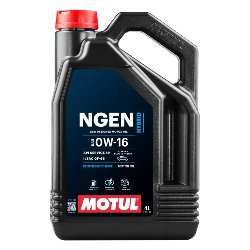 Mootoriõli hibrīda dzinējiem MOTUL HYBRID 0W16 4L | OILER