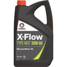 Mootoriõli COMMA X-FLOW TYPE-MOT 20W50 4,5L - 3