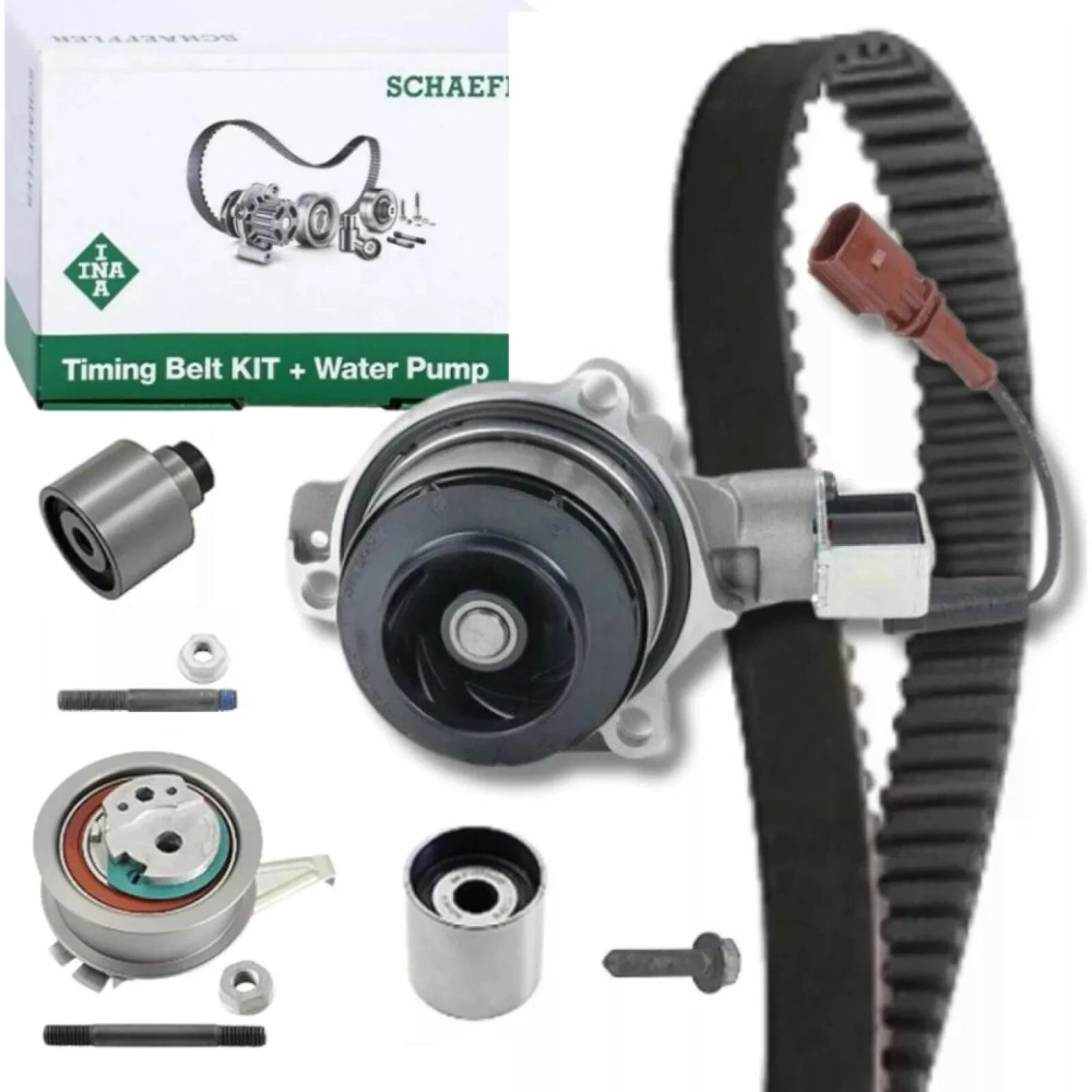 INA 530 0650 30 Water Pump Timing Belt Kit for VW AUDI SEAT SKODA GOLF CADDY B7