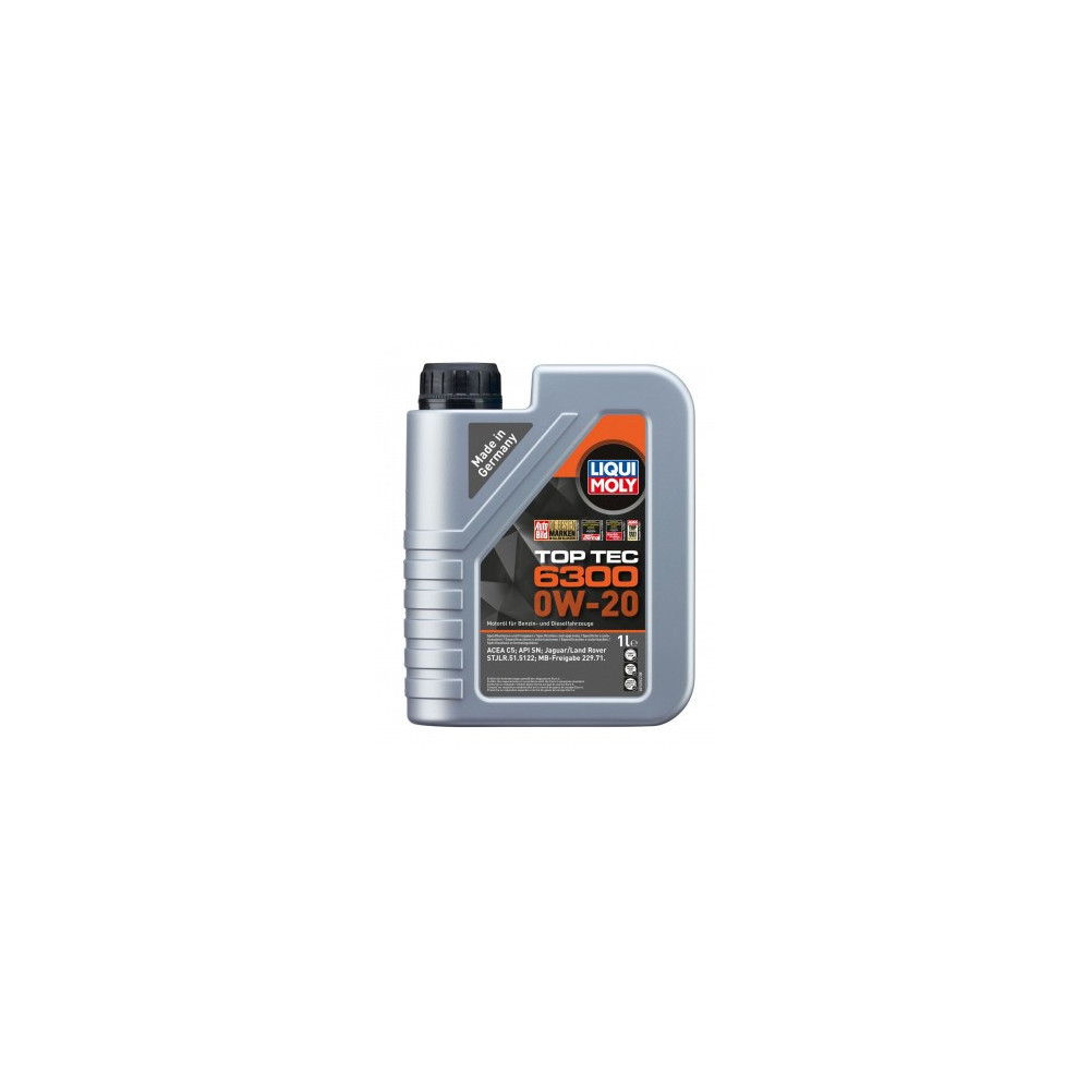 Mootoriõli LIQUI MOLY TOP TEC 6300 0W-20 5L | OILER